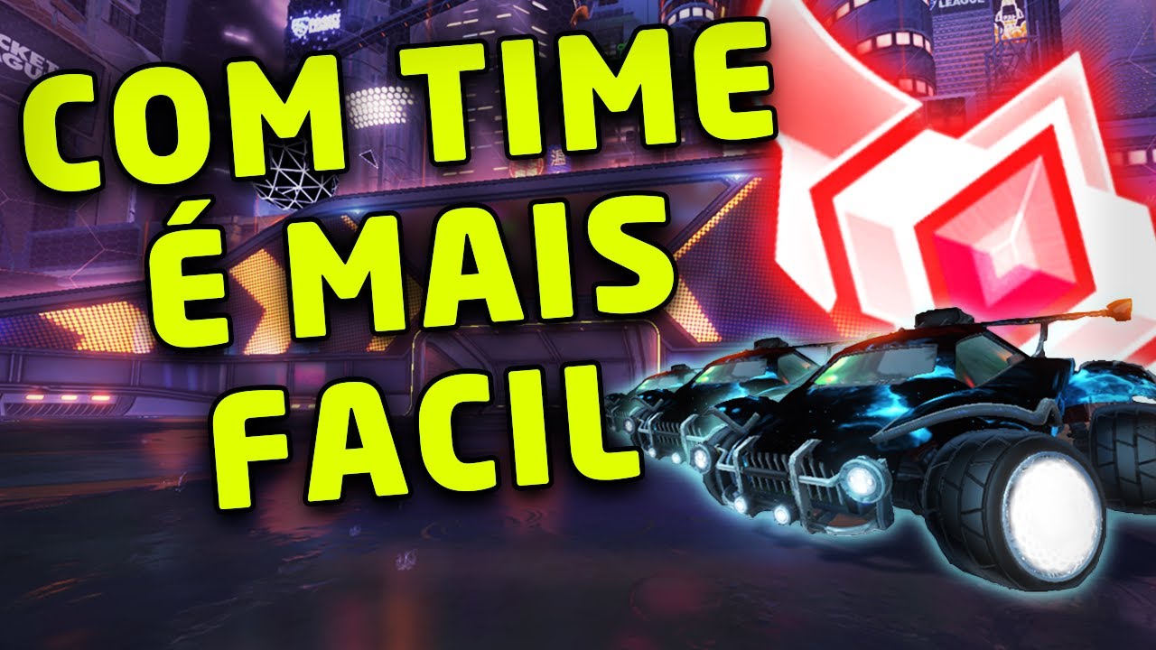 SUBINDO 3V3 COM TIME FECHADO, GRAND CHAMPION VEM! | Rankeds Rocket League