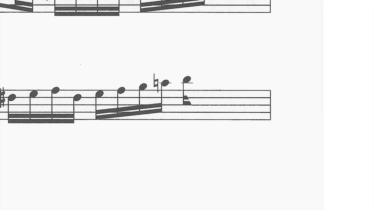 Animated Sheet Music: "So What" by Miles Davis (Clean Audio)