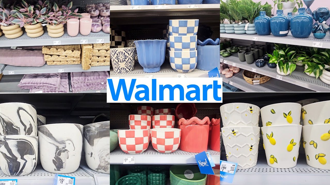 WALMART SHOPPING | NEW SPRING HOME DECOR FINDS 