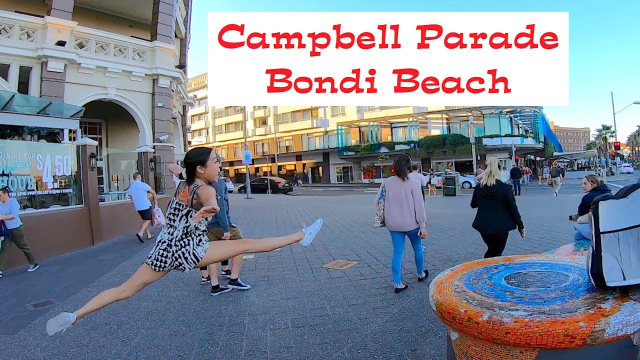Bondi Beach Campbell Parade - Sydney Beaches Australia (HD)