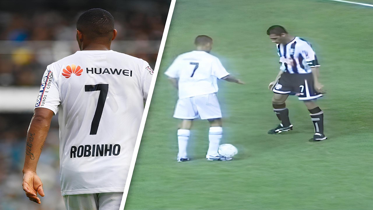 Robinho at Santos was INSANE! Nobody could stop him! ⚡🇧🇷