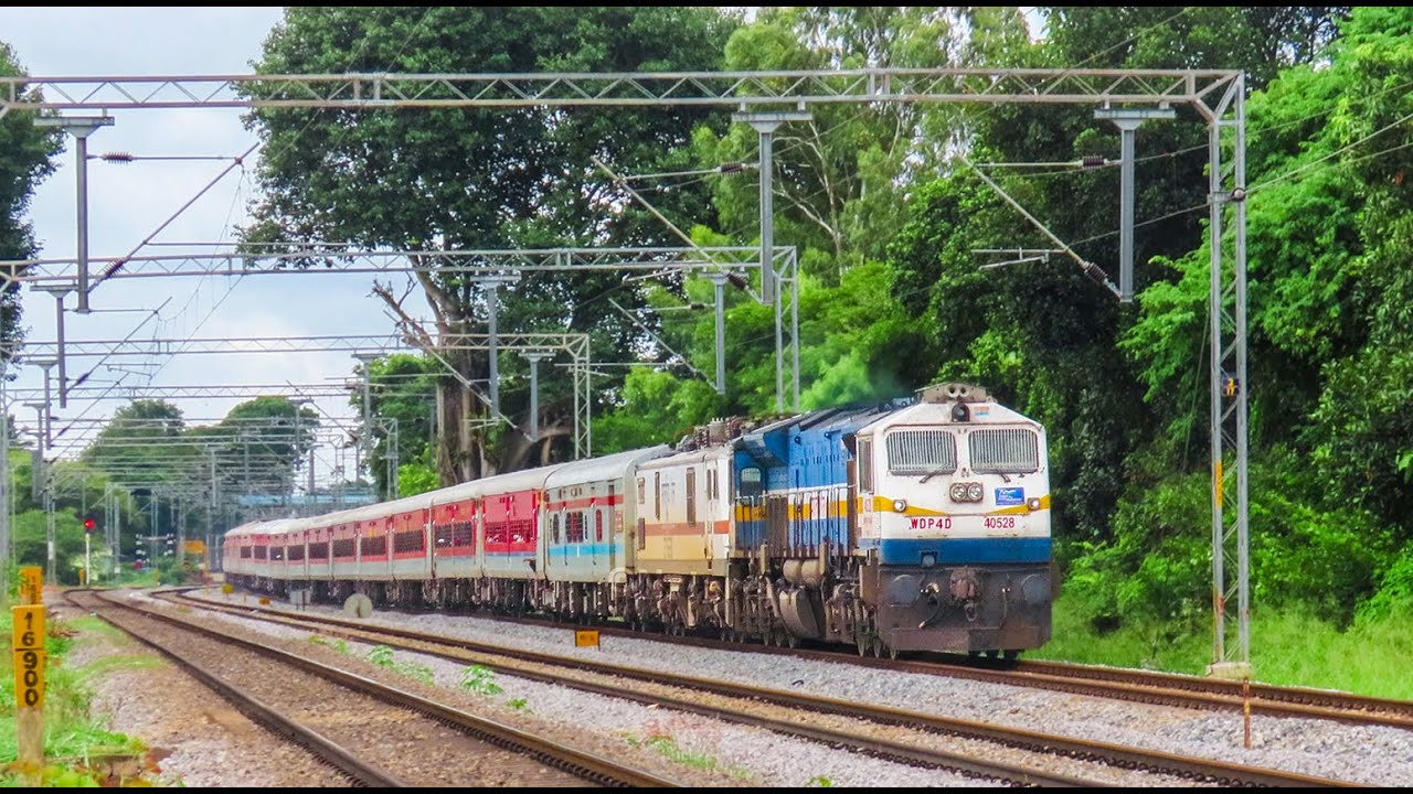19 in 1 | Trains Taking Diversion on Bengaluru Hassan Line | Electric Piggybacking Diesel Powering !