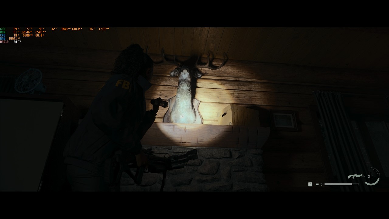 Alan Wake II - Meeting Tim Breaker in dark place   