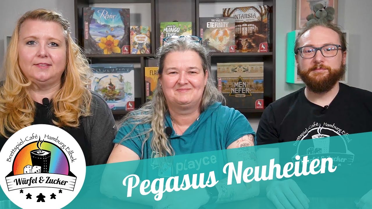 Wir zeigen euch die Pegasus Neuheiten 2025 (mit Katja vom Playce)