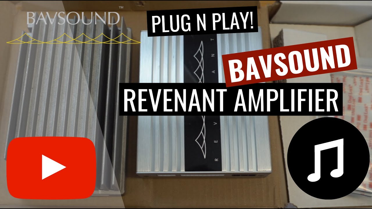 BavSound Revenant Amplifier Install | Plug N Play for BMW
