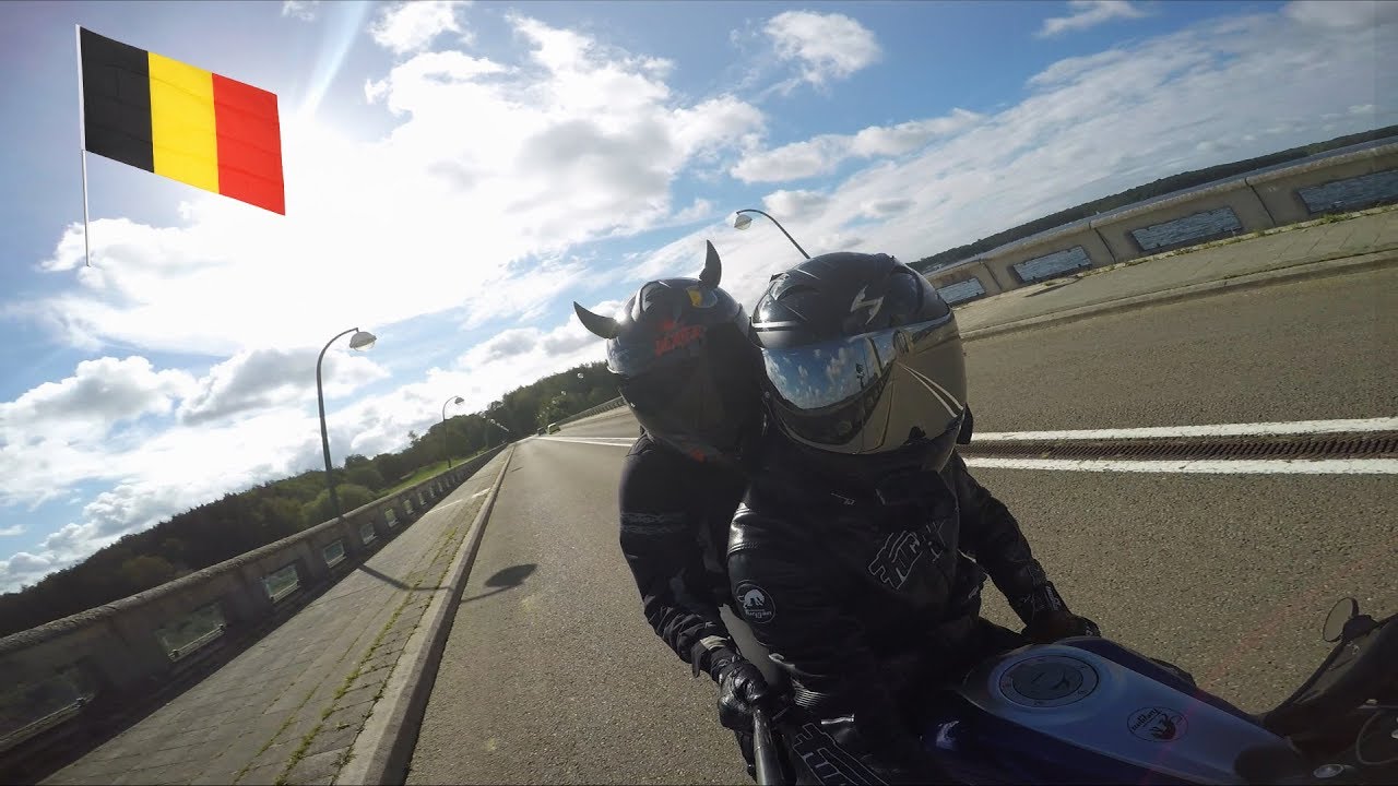 YAMAHA R3 - LES LACS DE L'EAU D'HEURE ! MINI ARSOUILLE 🇧🇪