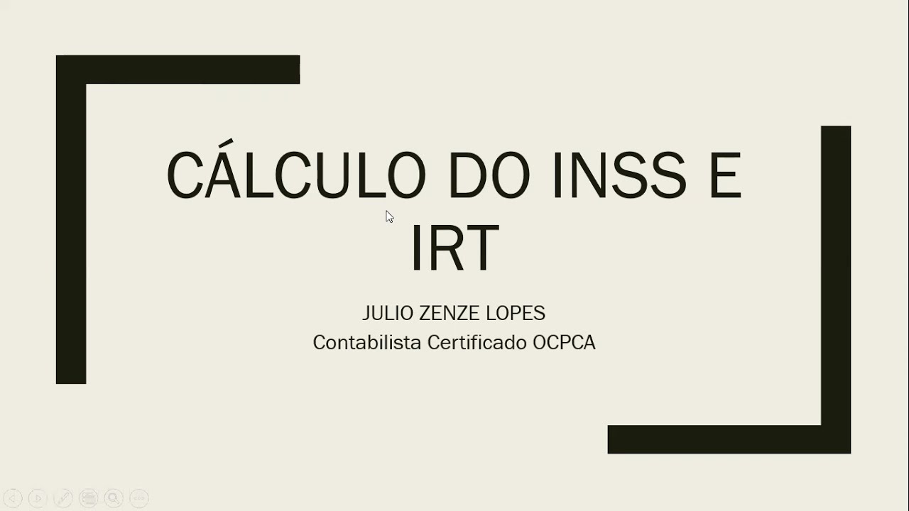 02 -  Cálculo do IRT e INSS em Angola
