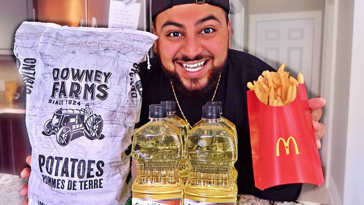 Картофель фри из Макдоналдса своими руками!! (Как приготовить картофель фри из Макдоналдса)