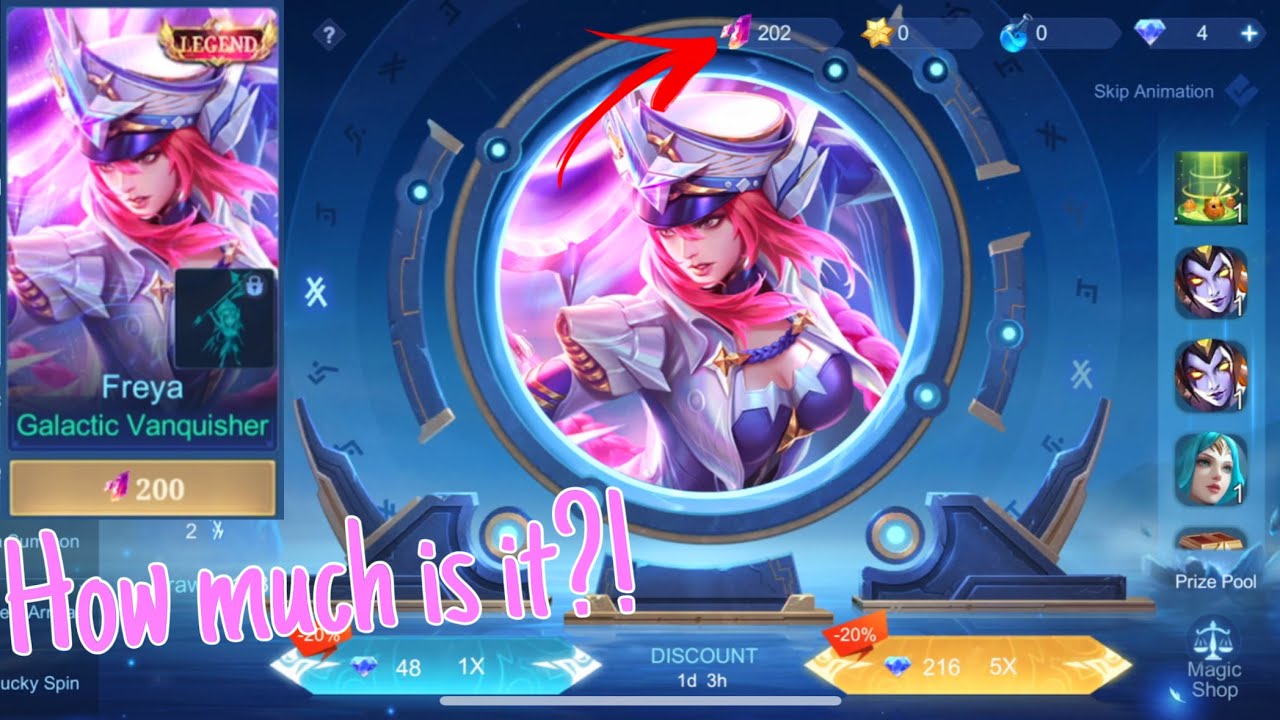 GETTING FREYA LEGEND SKIN! |HOW MUCH?| MLBB|