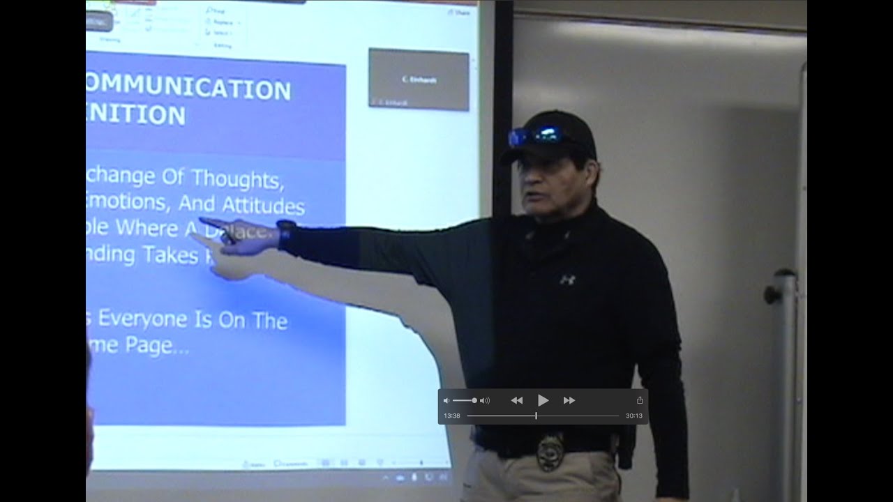 EFFECTIVE POLICE COMMUNICATIONS 2024