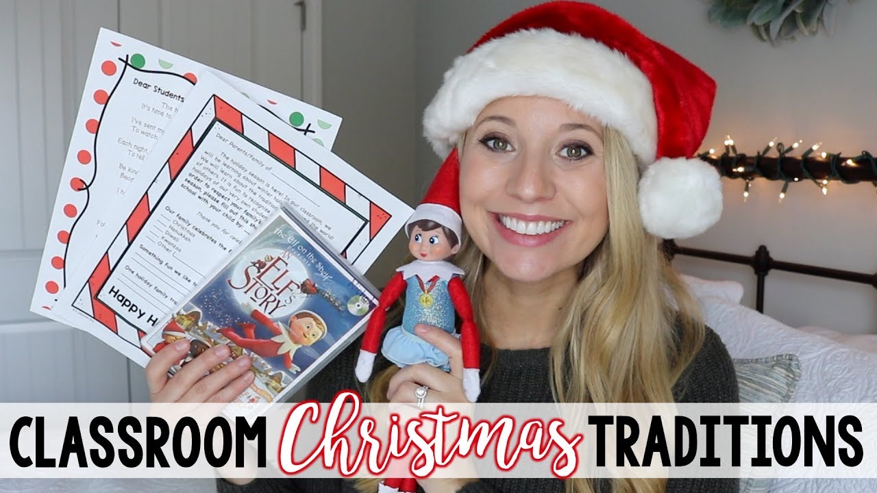 CLASSROOM CHRISTMAS TRADITIONS | A Classroom Diva