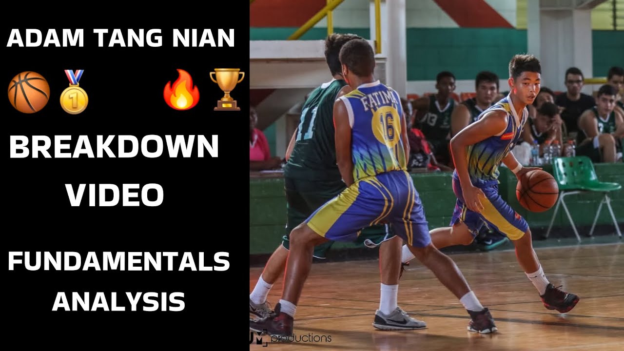 Adam Tang Nian Play Style Breakdown | High School Basketball Point Guard Fundamentals