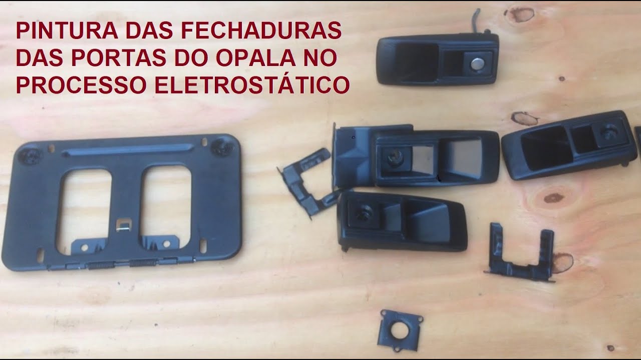 Pintura da Fechadura da Porta do Opala