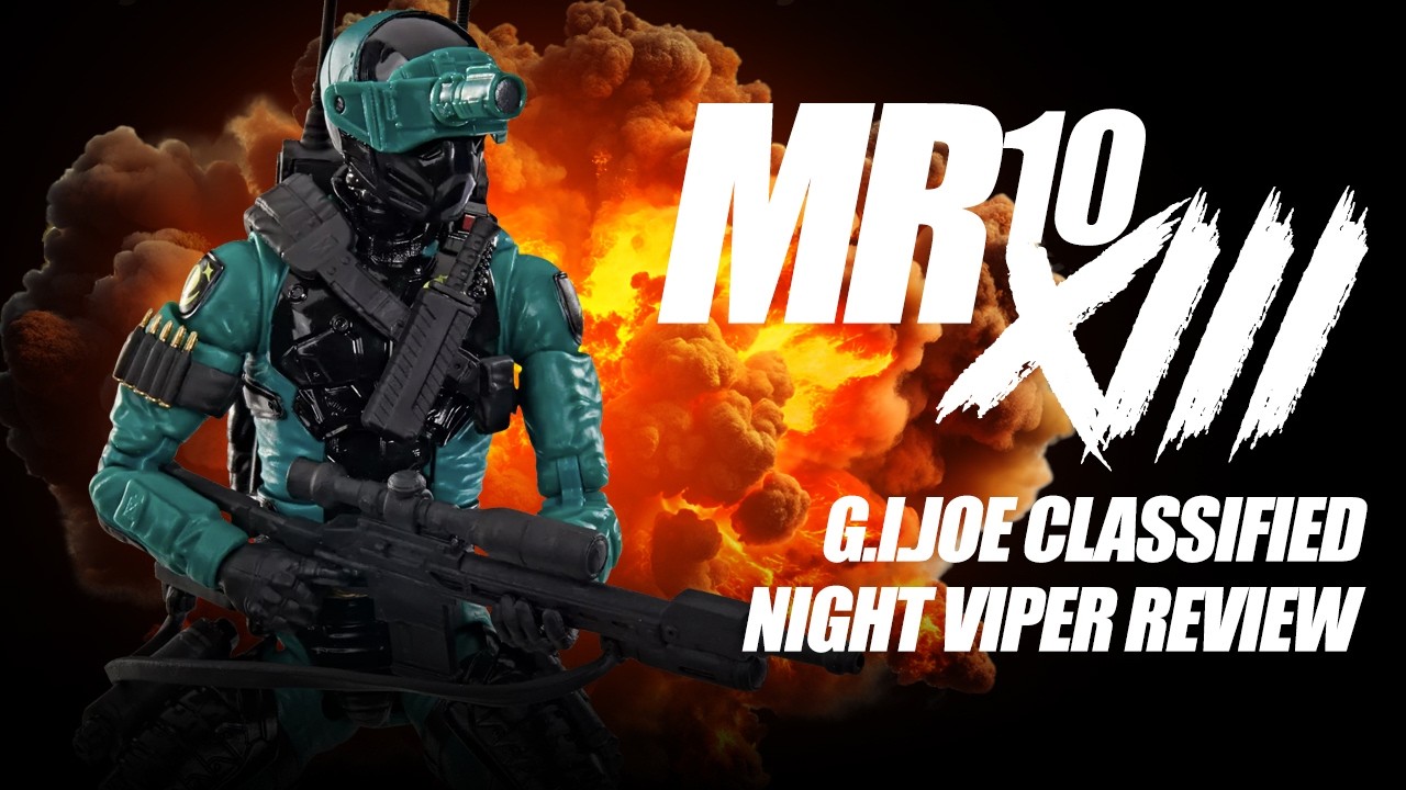 G.I. JOE CLASSIFIED NO. 187 NIGHT VIPER REVIEW