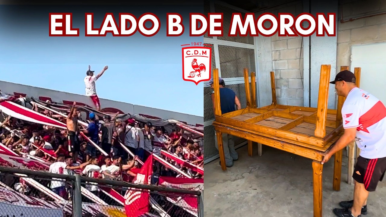 ASI SE ORGANIZA UN PARTIDO DEL ASCENSO: MORON Y EL DETRAS DE ESCENA con LOS EMPLEADOS DEL CLUB