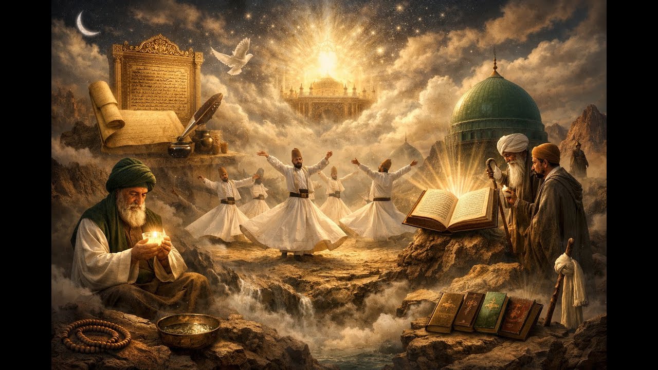 Arştan Yüce Kurulmuş SayvâNı Dervişlerin #ilahi #Nefes #Nasheed #Sufi #Tasavvuf #EşrefoğluRûmî #Zikr