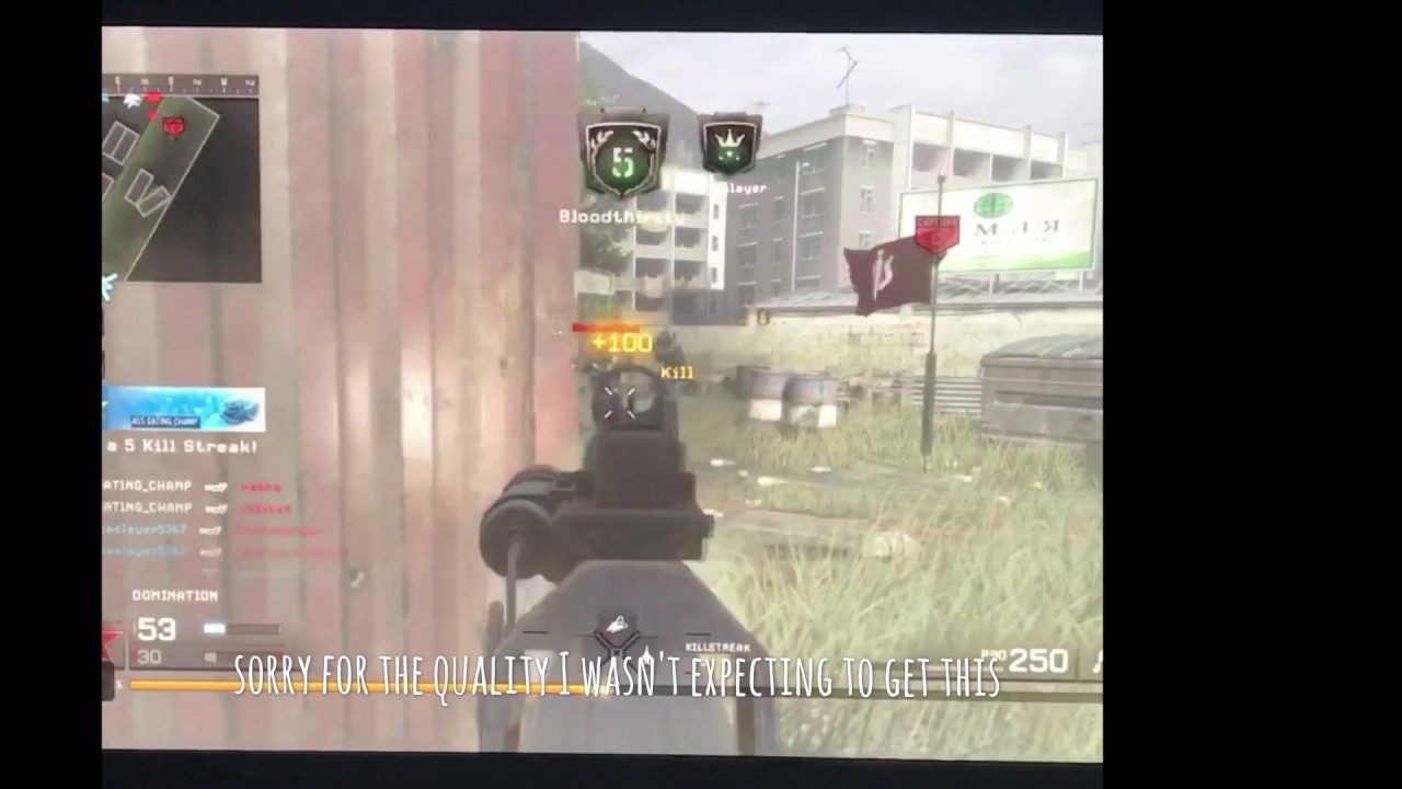 my best kill feed in MWR Remastered!!!!!!