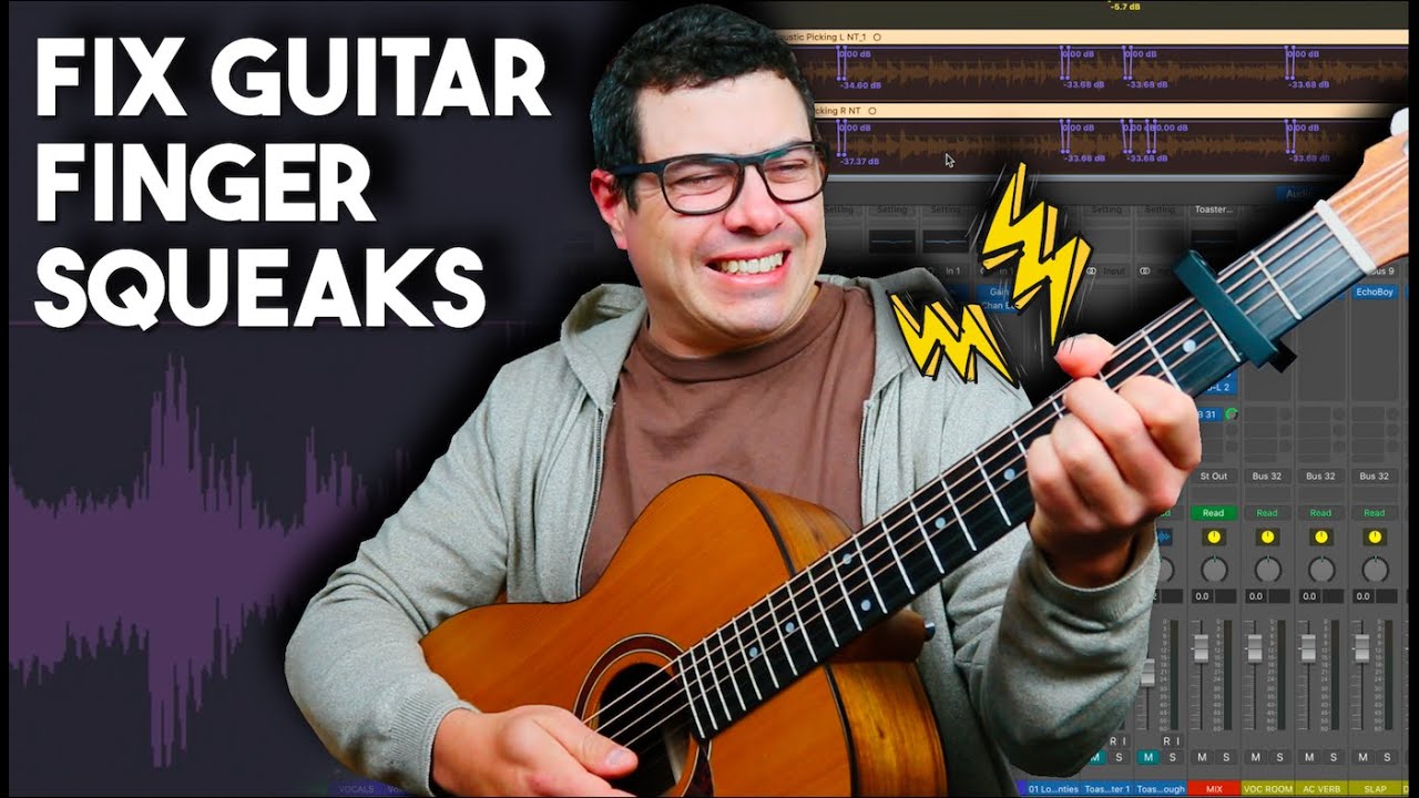 Fix Guitar Finger Squeaks With ONE Plugin!