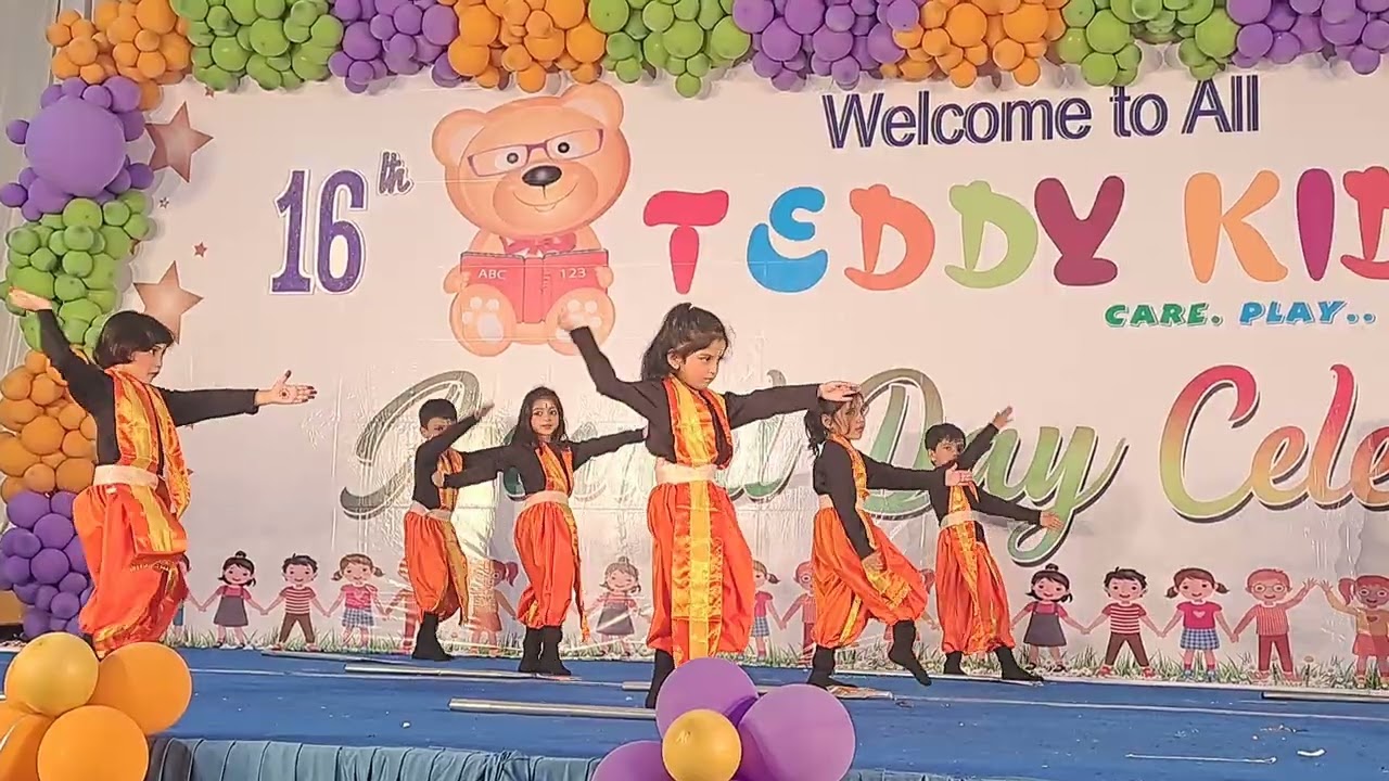 Aadhya shiva tandavam performance... Teddy kids annual day