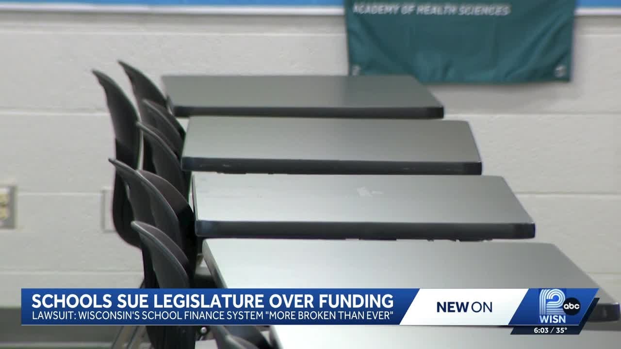 Wisconsin school districts sue state legislature over education funding
