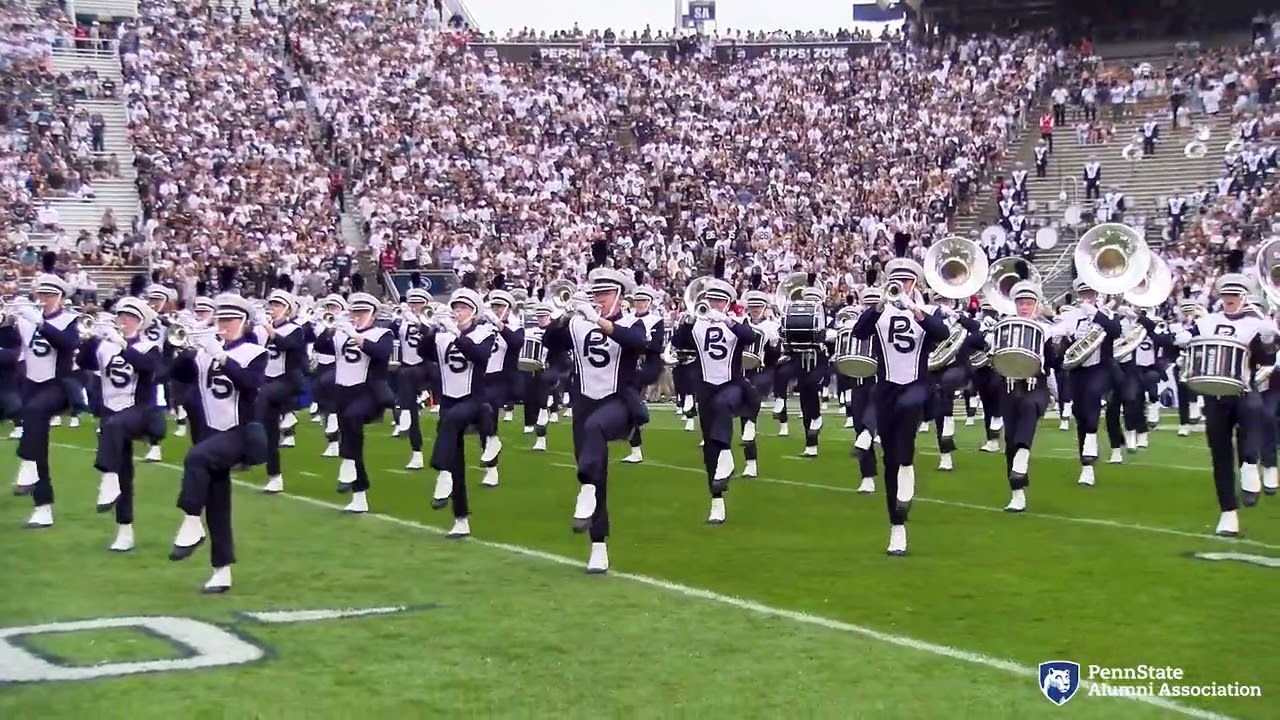 Penn State-Kent State Blue Band pregame
