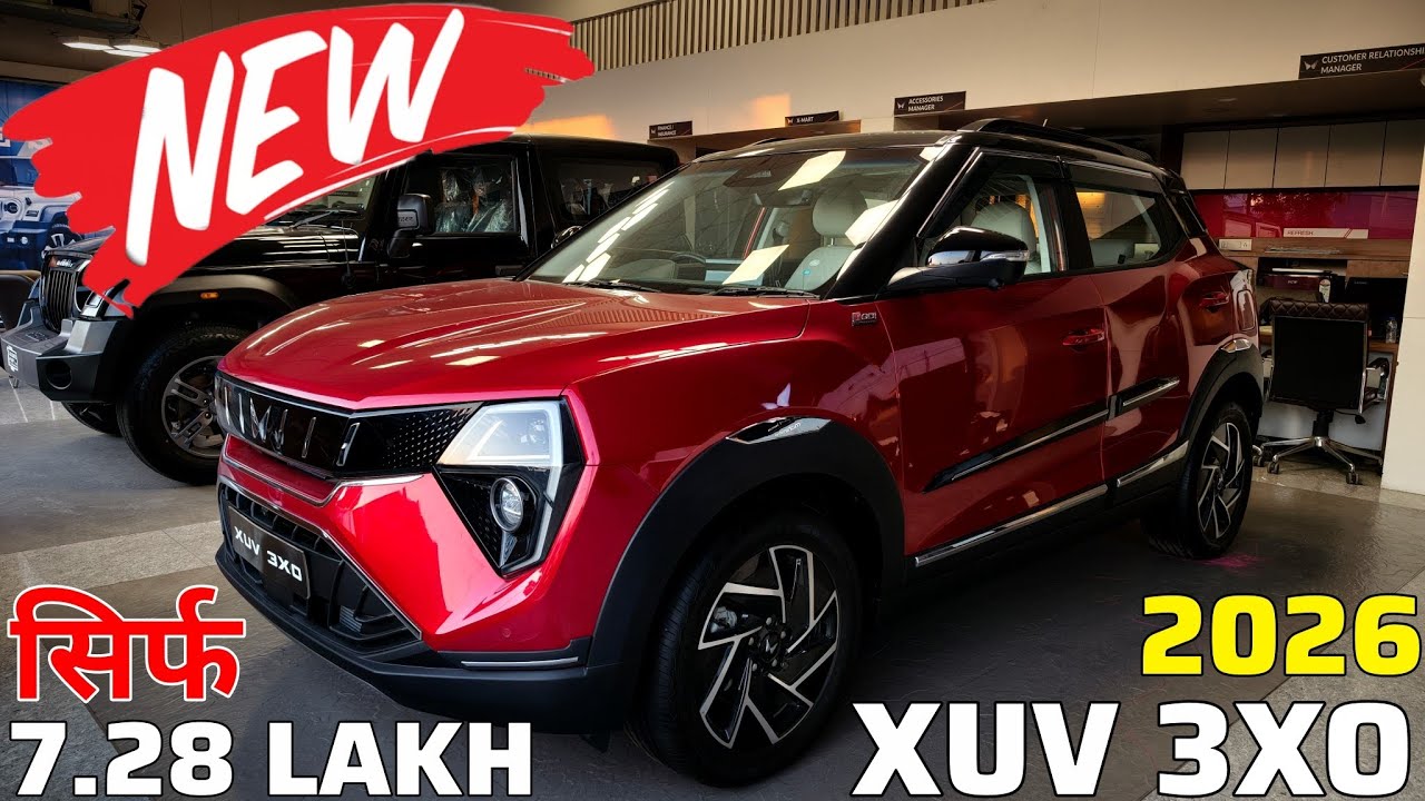 New Mahindra XUV 3XO Ax7l Review ✅ Xuv 3xo Base Model 2026 | Xuv 3xo Top Model 2026 | 3xo car