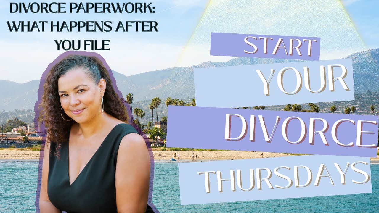 Divorce Paperwork: What Happens After You File