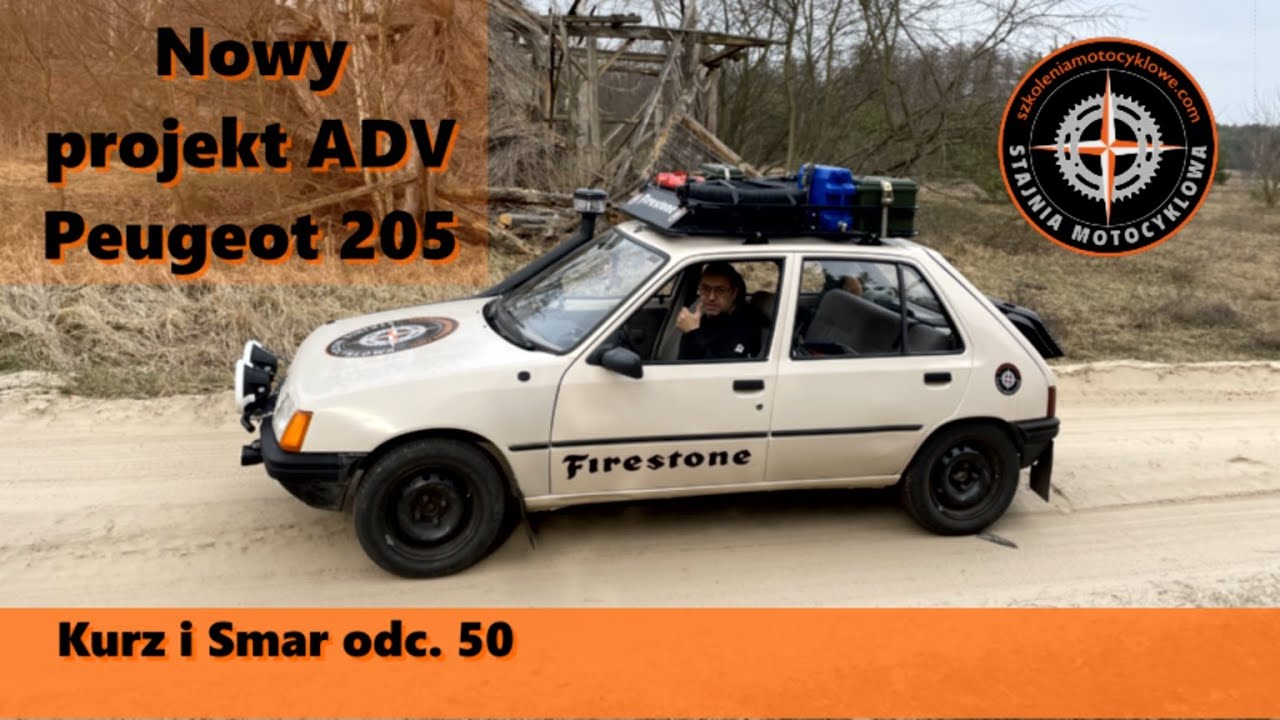 Peugeot 205 Nowy projekt ADV Stajni Motocyklowej.