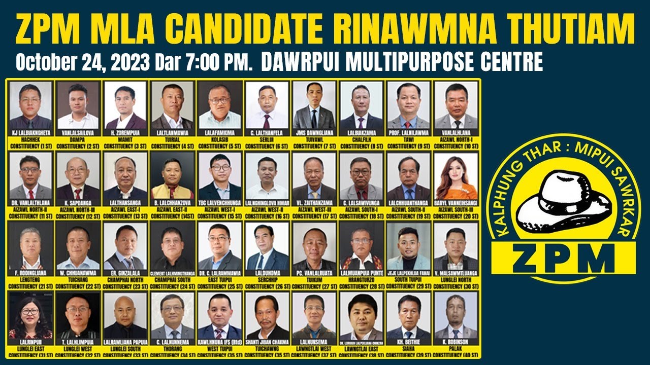 ZPM MLA CANDIDATE RINAWMNA THUTIAMTIRNA