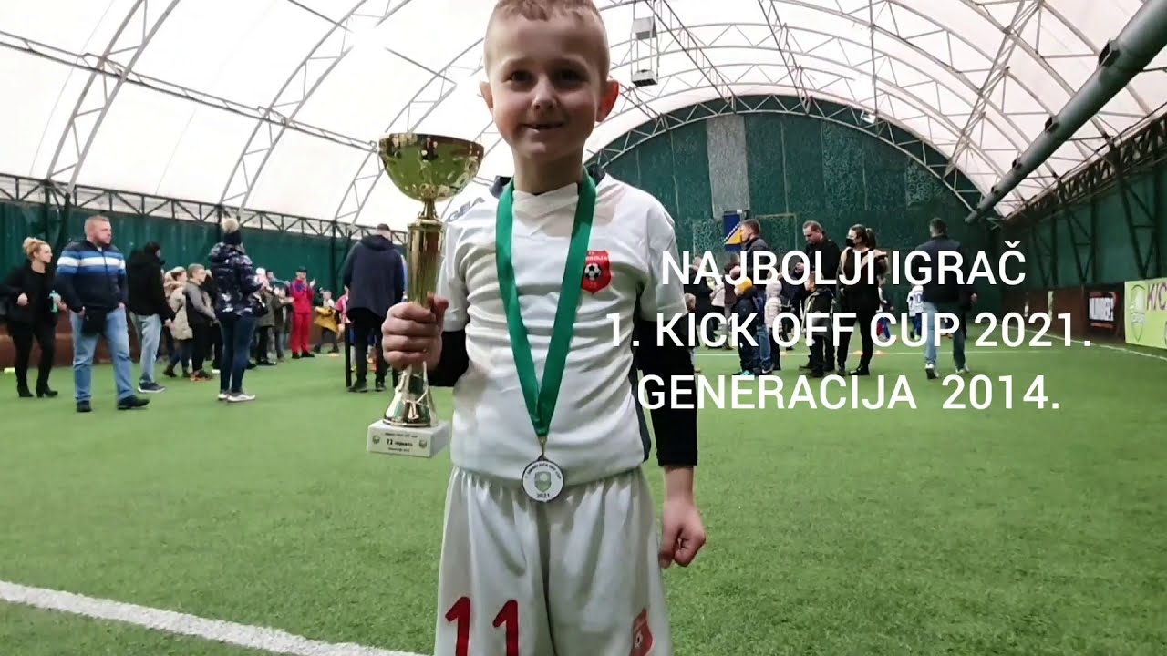 Behudin Kadić (FK Dobrinja) najbolji igrač 1. Kick Off Cupa 2021. - Generacija 2014. #3