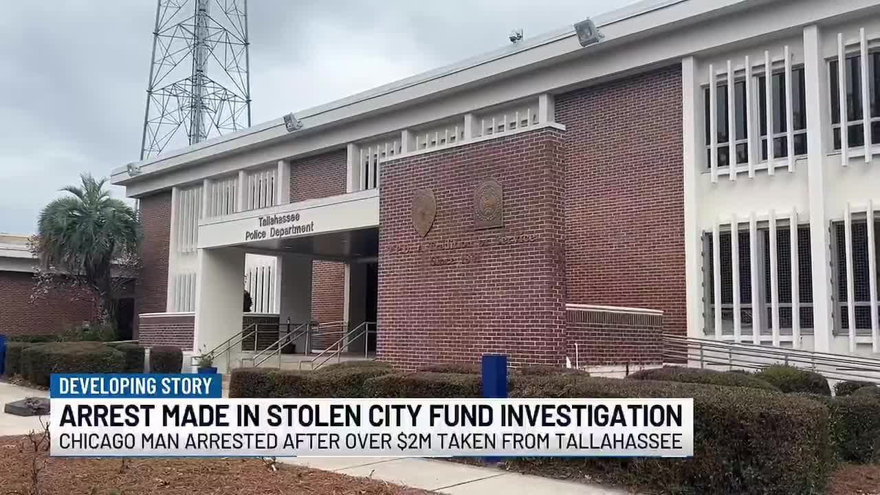 Arrest made in 2024 fraud investigation, including stolen City of Tallahassee funds