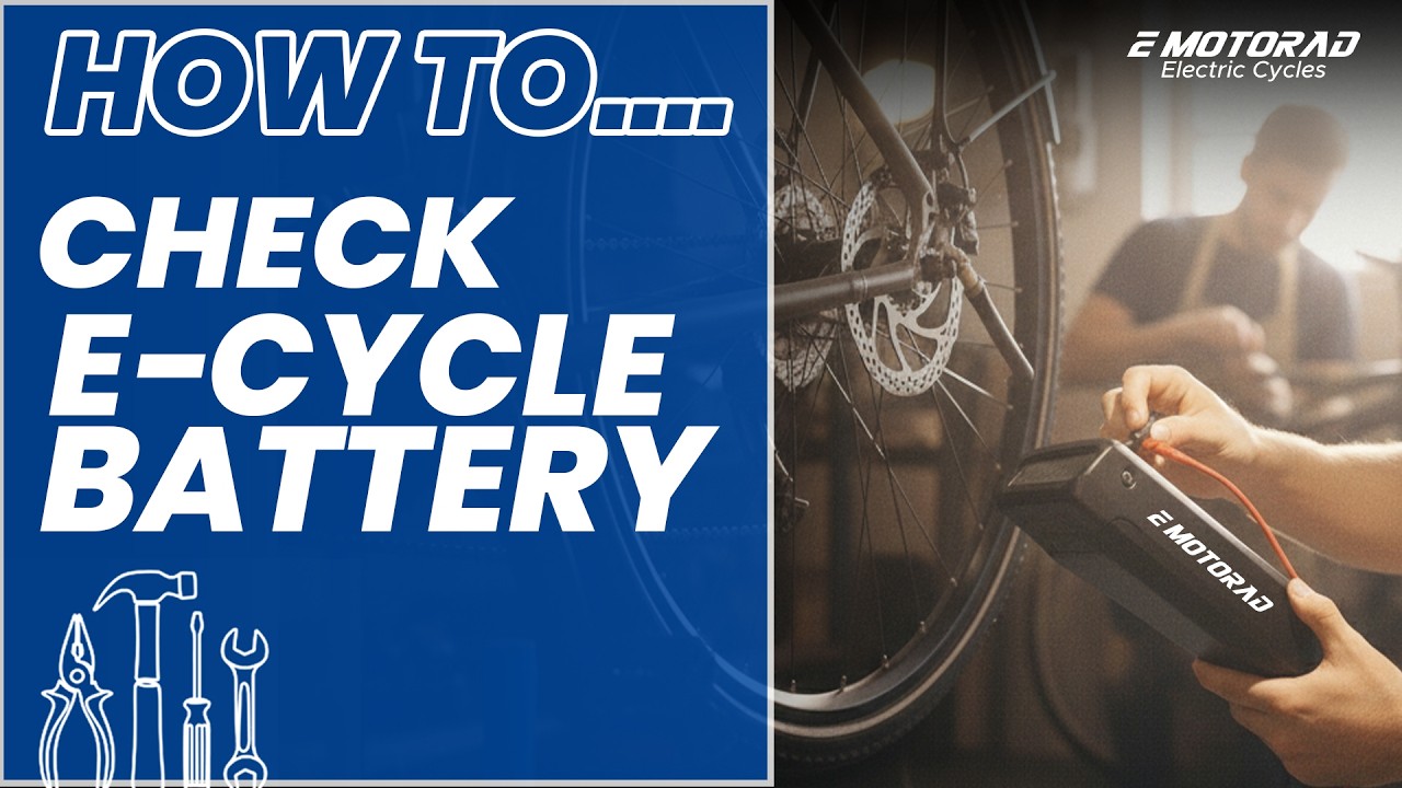 How to Check Your Electric Cycle Battery | EMotorad Battery Health Guide
