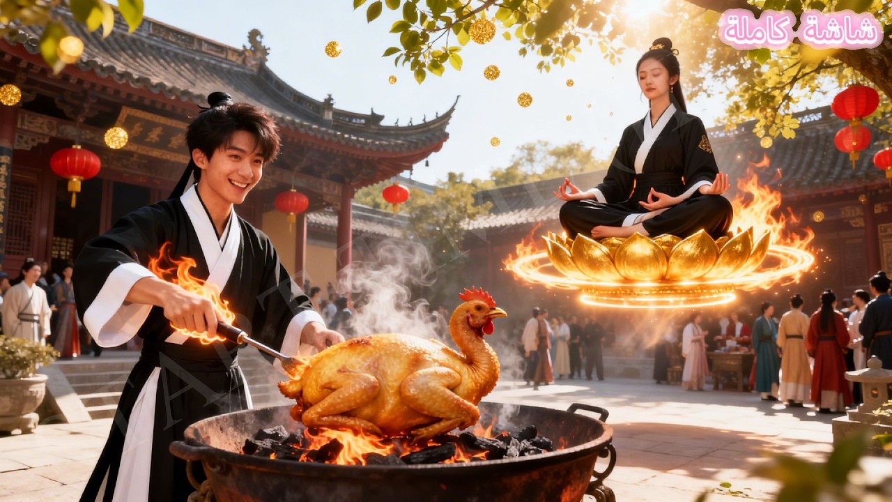 طفلان أكولان طُردا من الجبل، رفعا مرجلًا ذهبيًا بإصبع، فاحتضنتهما فتاة غامضة!