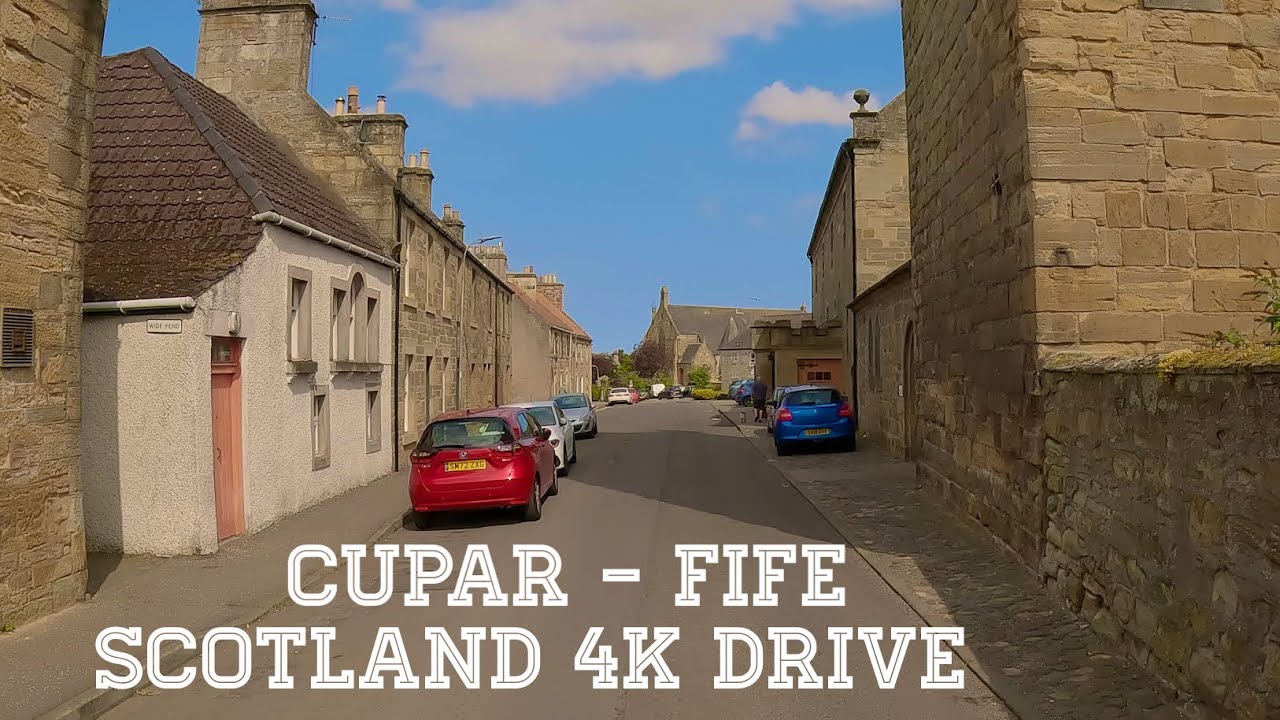 Cupar | Fife, Scotland 4K Drive