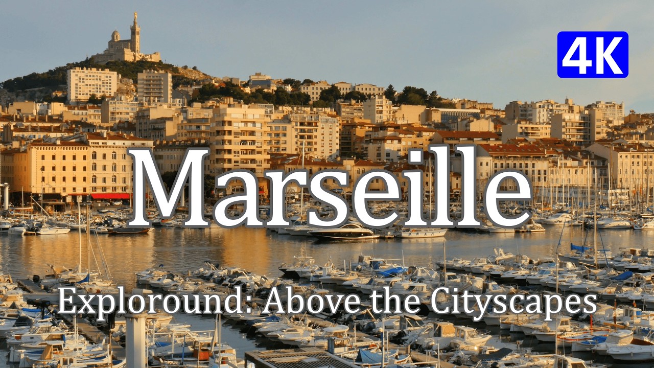 Summer in Marseille | Taken from Heaven (Drone View 4K)