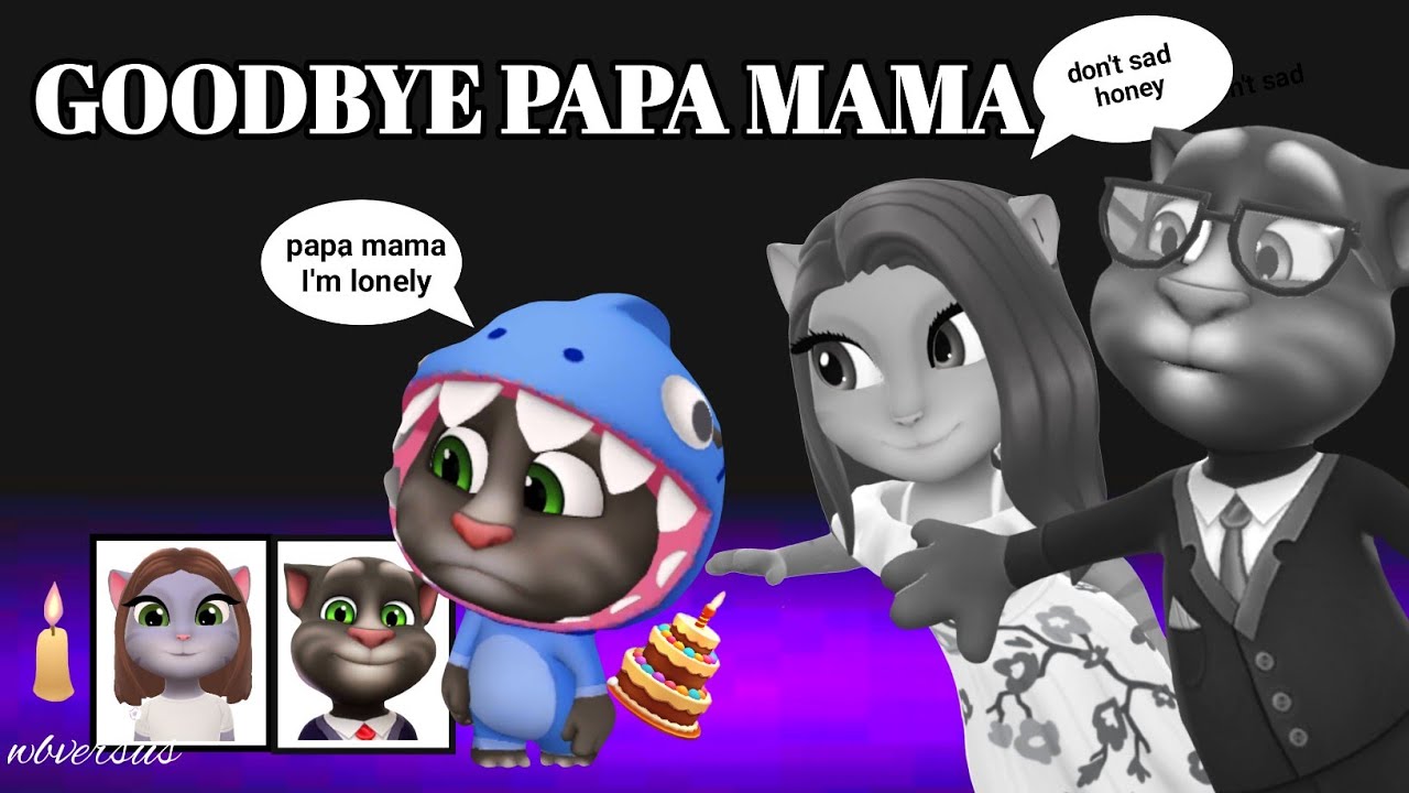 My Talking Tom Friends - AMONG US - Goodbye Papa Mama Tom