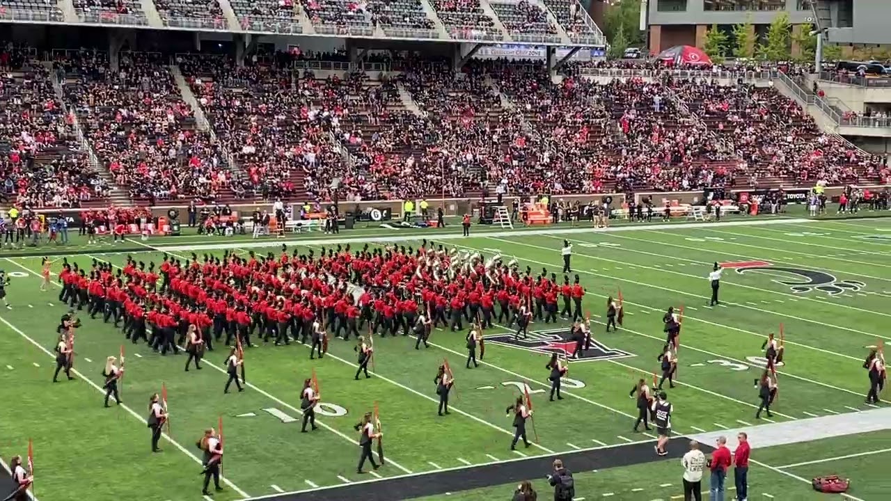 University of Cincinnati Bearcat  Band Entrance 2022 - vs Indiana