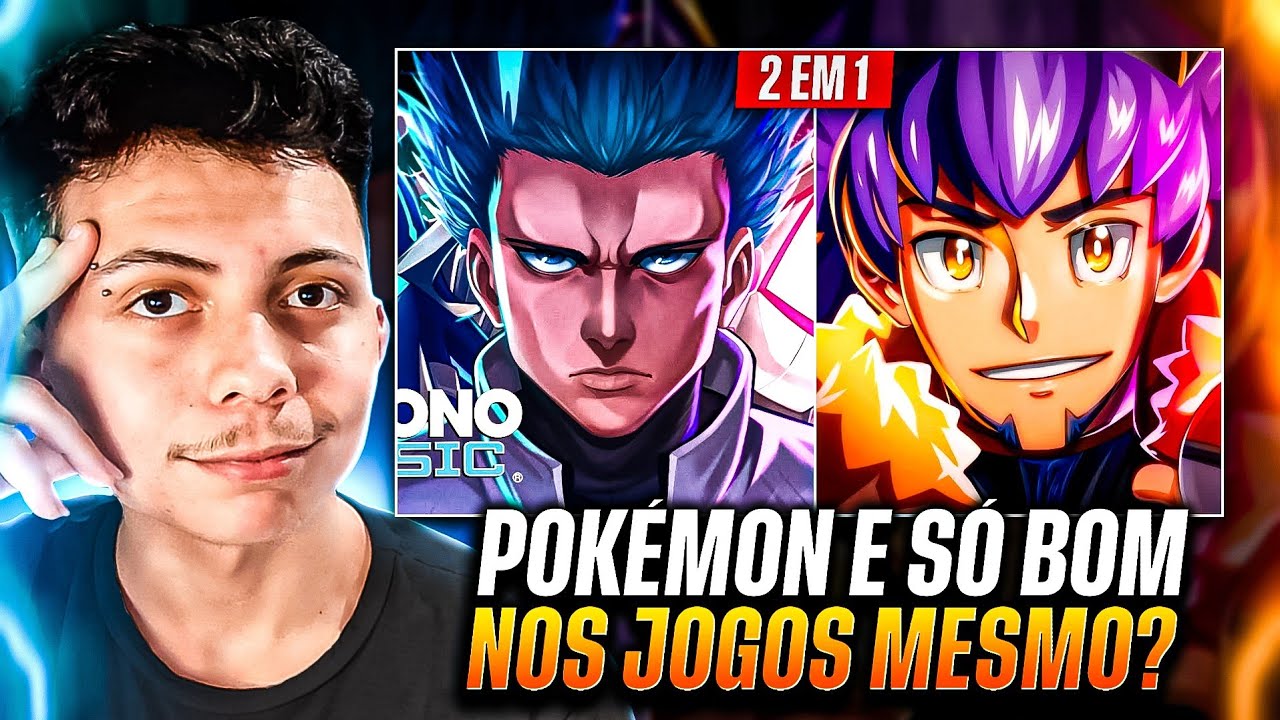 REACT 2 EM 1 Cyrus (Pokémon) - GÊNESIS | Chrono | Blxck - Hora do Campeão (Leon)