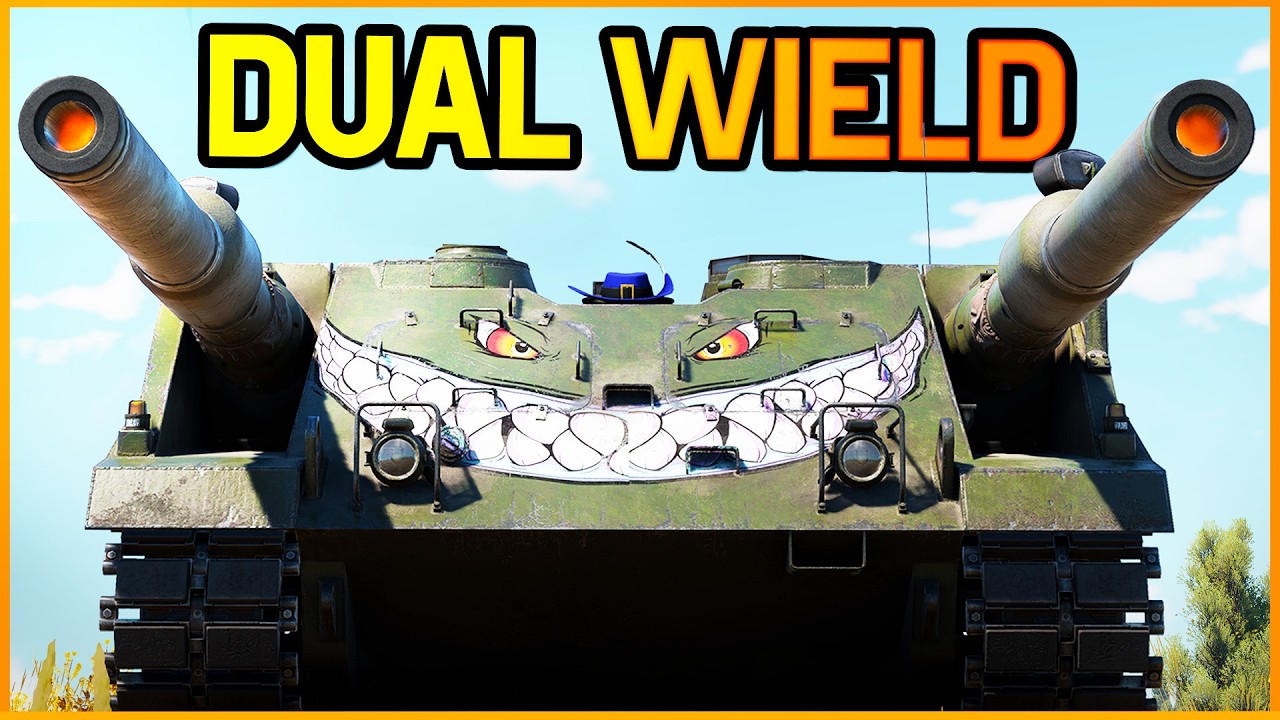 I BROKE War Thunder with this DOUBLE BARRELED TANK