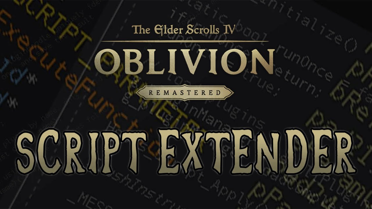 Как установить Oblivion Remastered Script Extender (OBSE64)