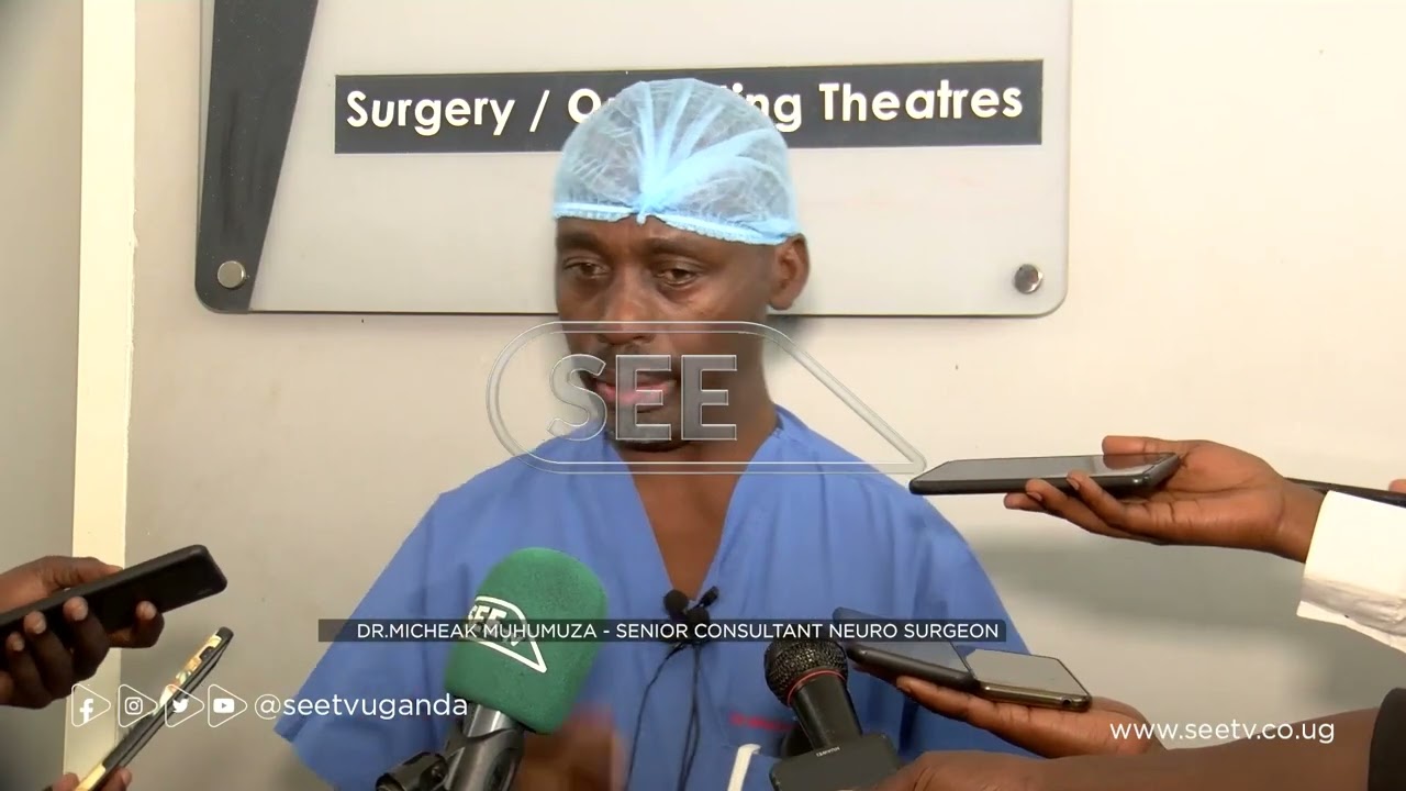 Doctors at Mulago Hospital offer free surgery to people with brain tumors