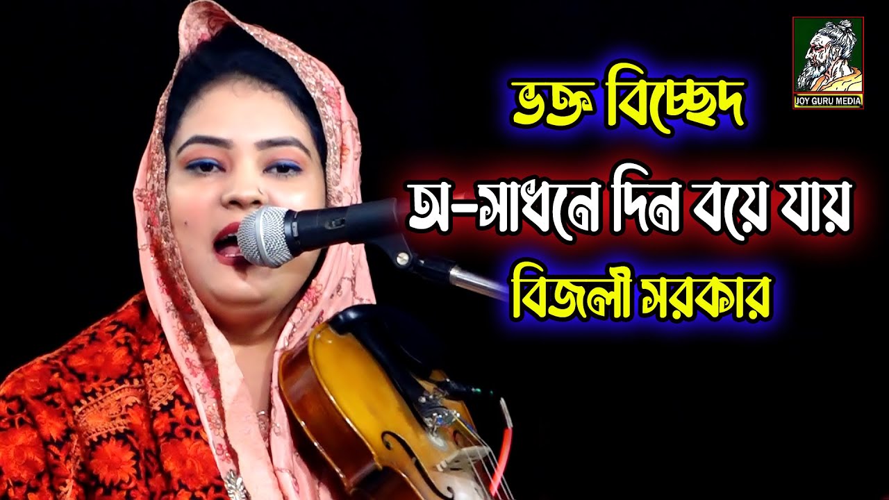 আজব লীলা দেখে এলাম নদীর কিনারায় | বিজলী সরকার | আমার অসাধনে দিন বয়ে যায় | pala gaan | bijli sarker