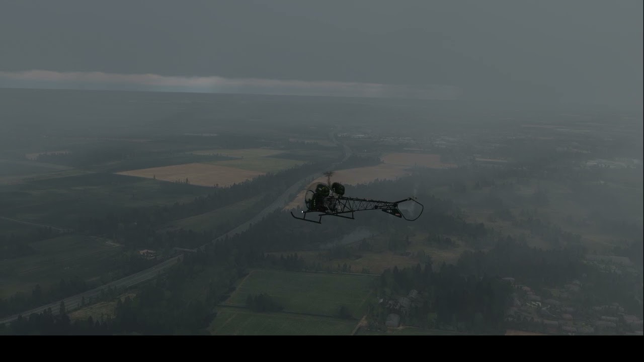 Microsoft Flight Simulator Flyinside bell g47