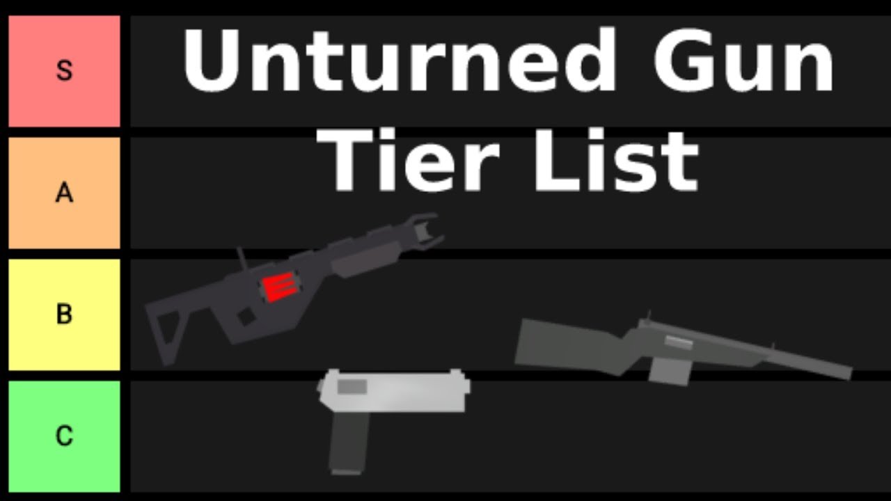 Unturned Gun Tier List