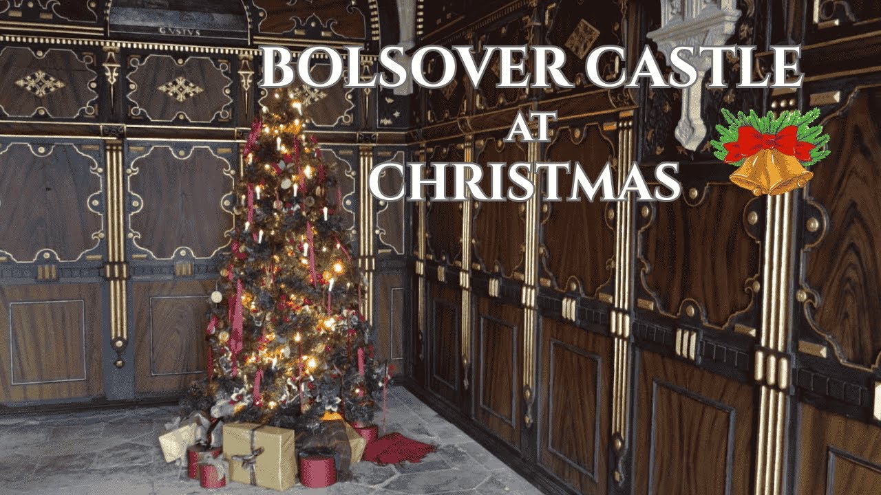 🎄BOLSOVER CASTLE at Christmas Derbyshire England An English Heritage Property #vlogmas #vlogmas2025