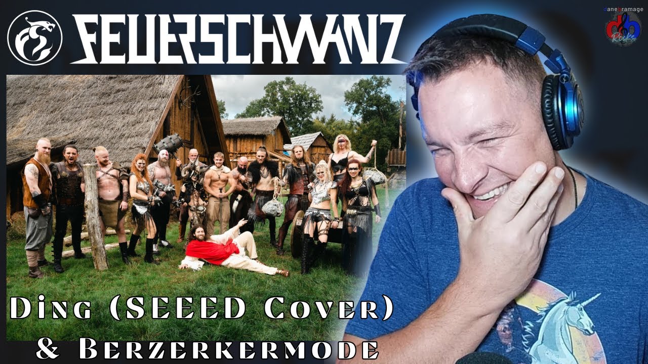 Jesus, is that YOU? FEUERSCHWANZ - Ding & Berzerkermode 🇩🇪 REACTION