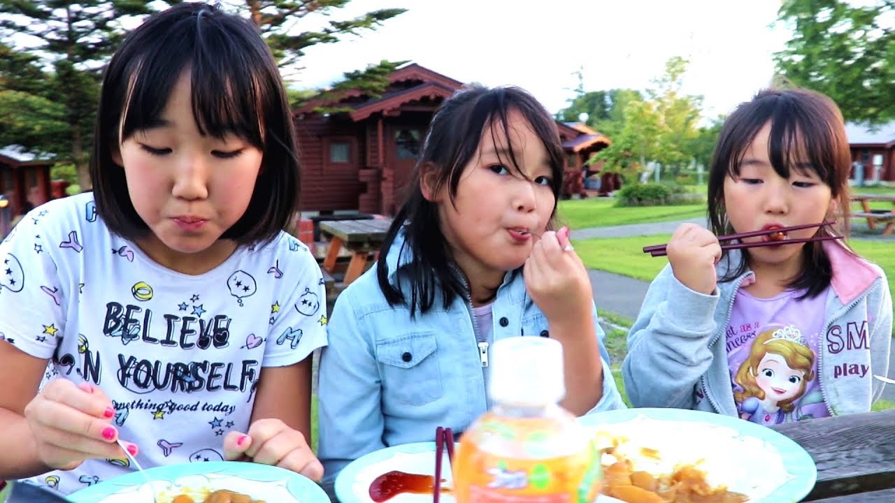 露天風呂付きコテージ泊まって大自然の中で至福のBBQ！三姉妹