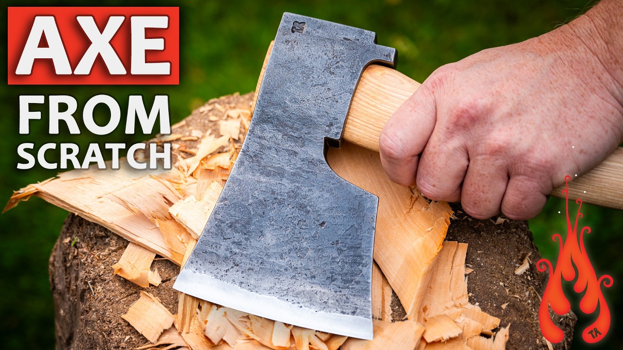 Forging My Own Hj&auml;rtum Axe - The Most Iconic Swedish Axe