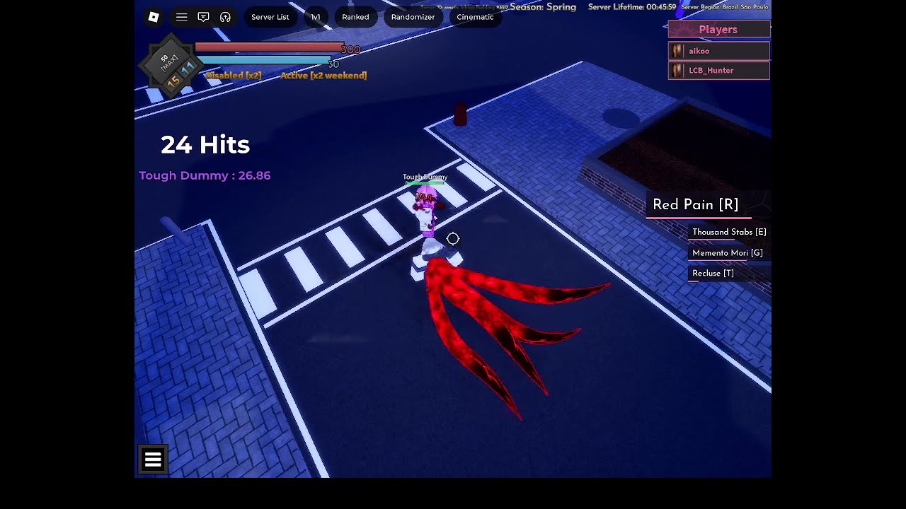 Kaneki combo (after halloween nerf) [sakura stand]
