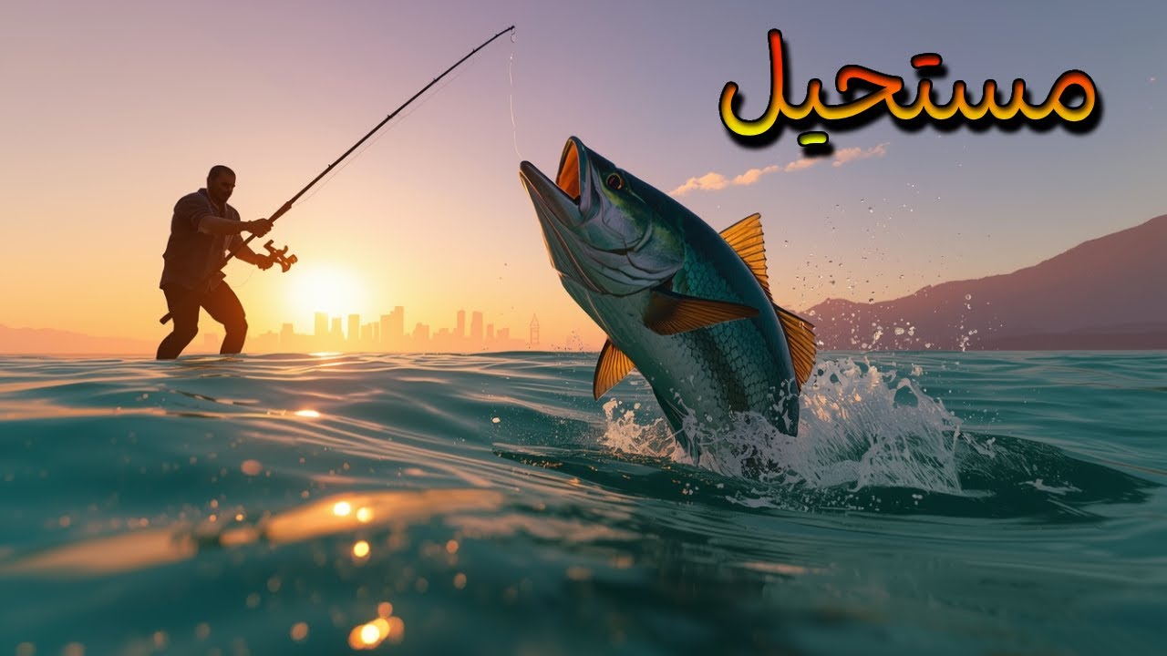 اصطدت قرشاً نادراً في قراند 5! 🦈 صيد السمك في GTA RP صار حقيقي!